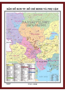 Bản đồ KCN miền Nam-MN1